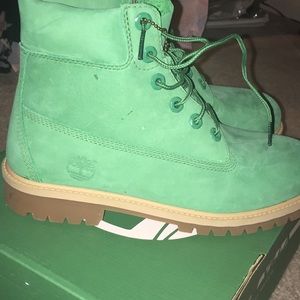 kelly green timberland boots